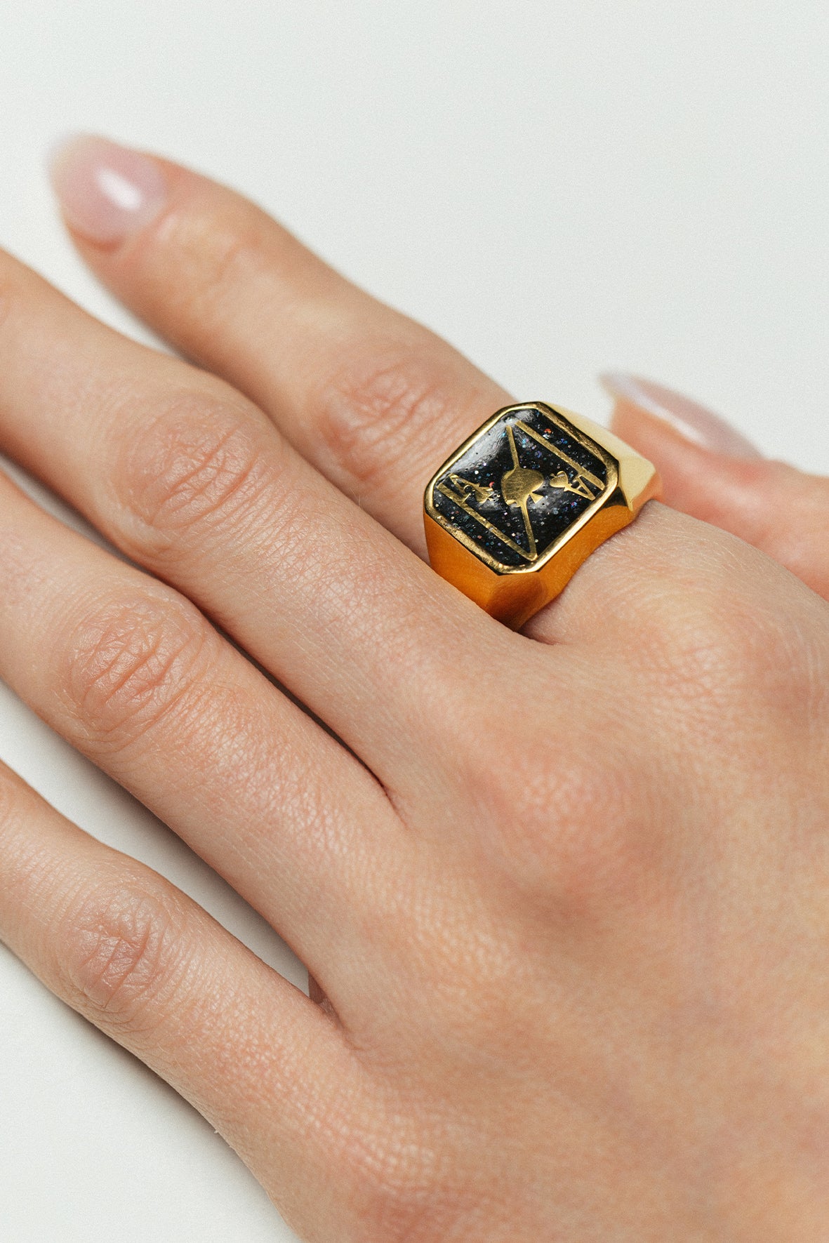 BAGUE BINGO AS DE PIQUE