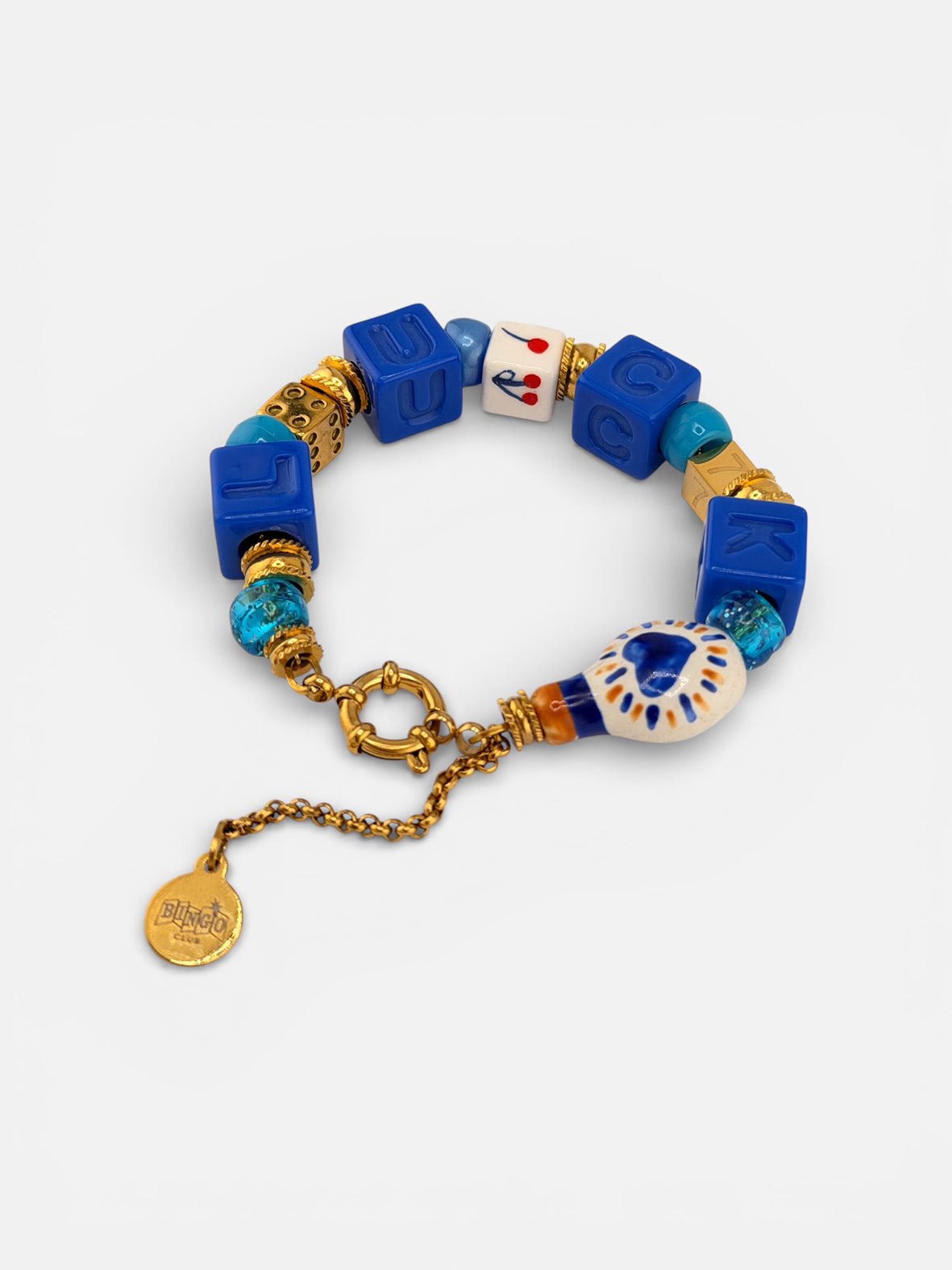 BRACELET LUCKY POTION BLEU