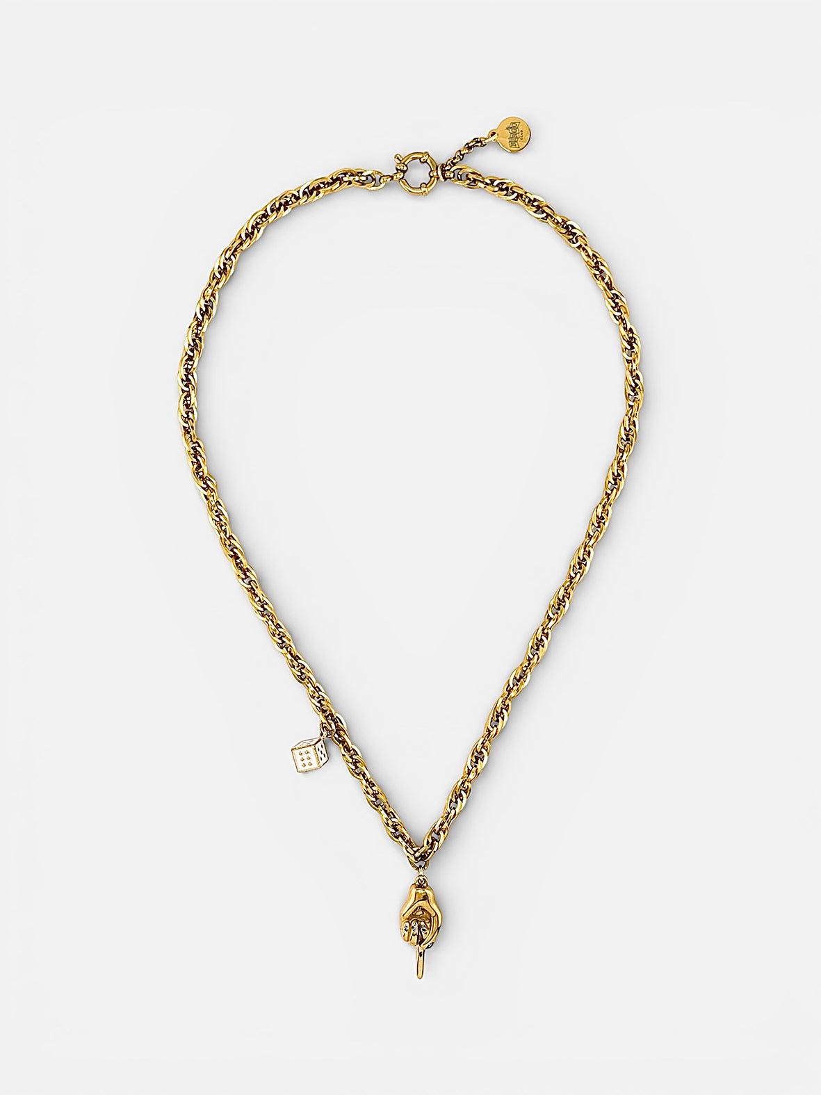 Collier L’Effronté Sidéral Bingo Club bijou audacieux argenté